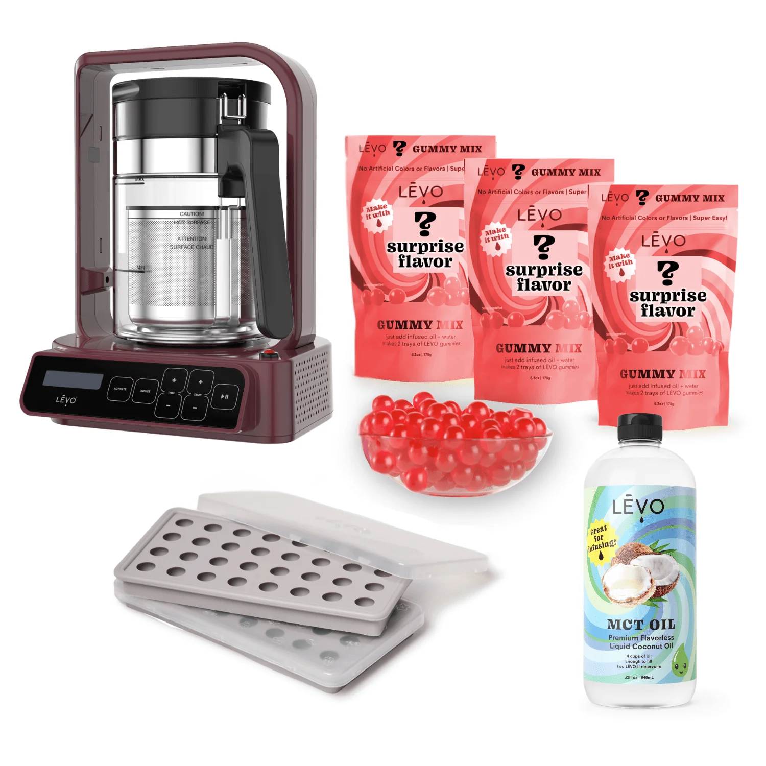 Gummy Edibles Making Kit with LĒVO C - Image 4