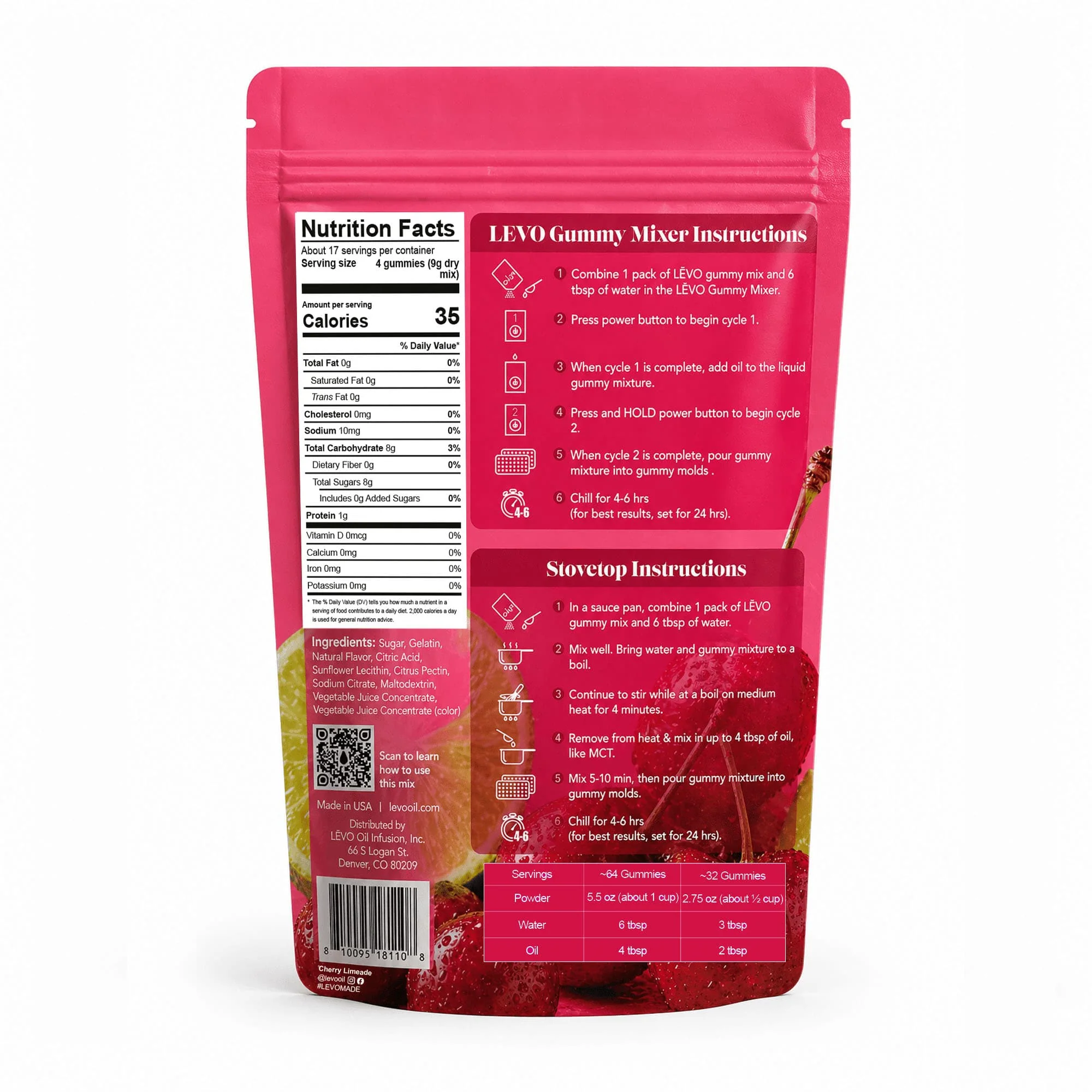 Gummy Mix - Limited Edition Cherry Limeade (5.5 oz) - Image 2