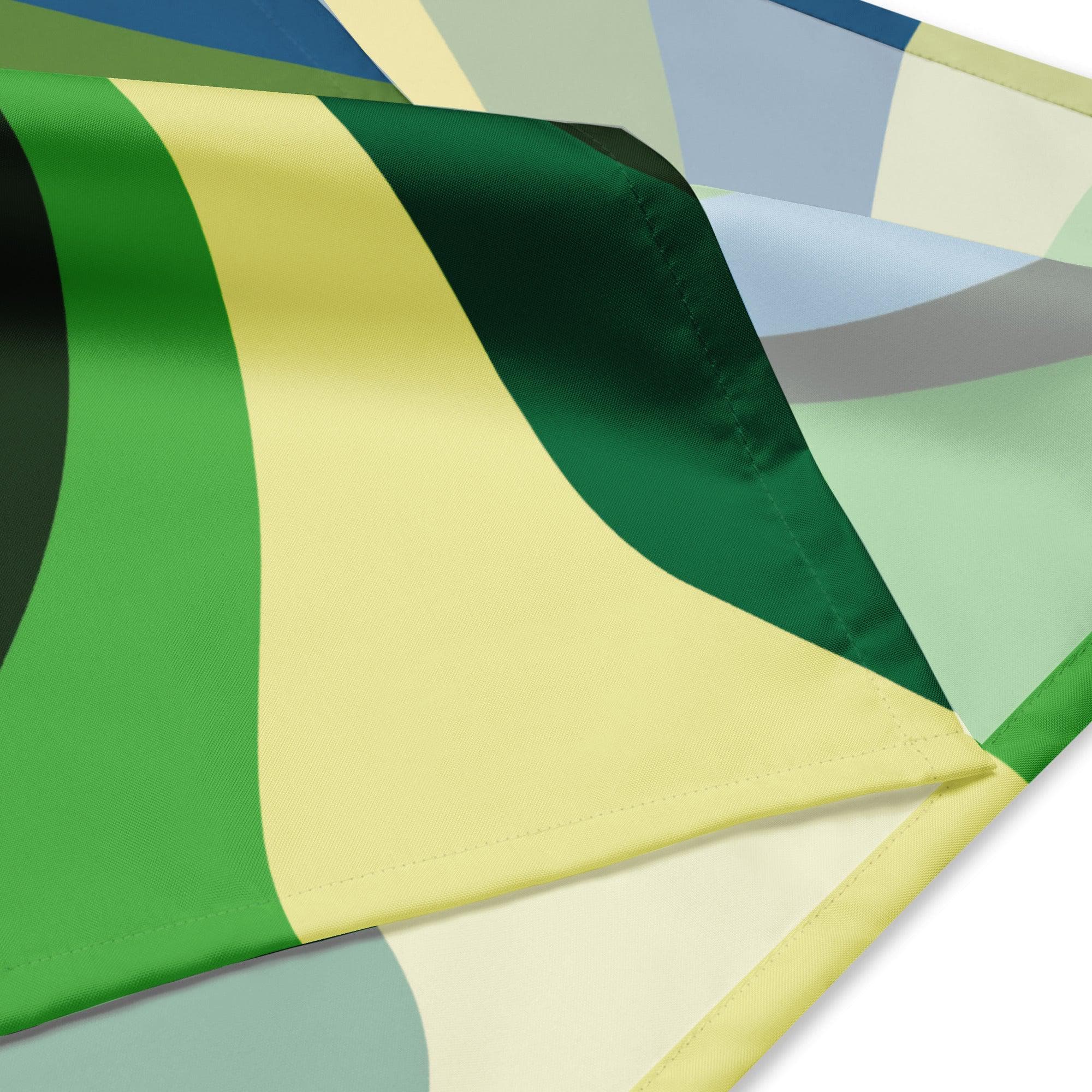 LĒVO Swirl Bandana - Green - Image 3