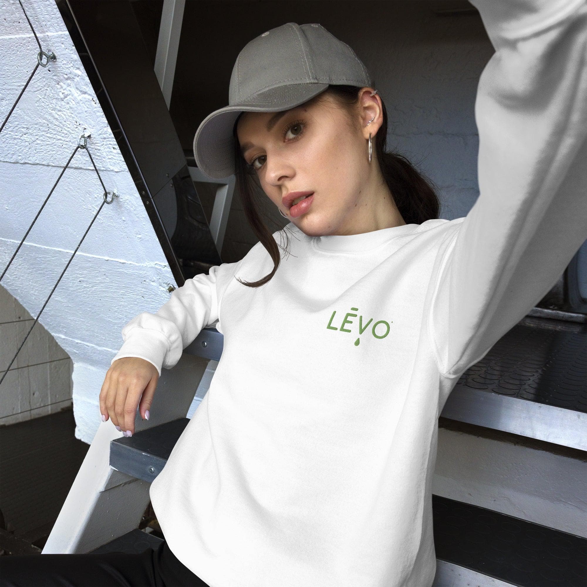"Rocky Mountain High" Crewneck Sweatshirt with Embroidered Logo - Image 2
