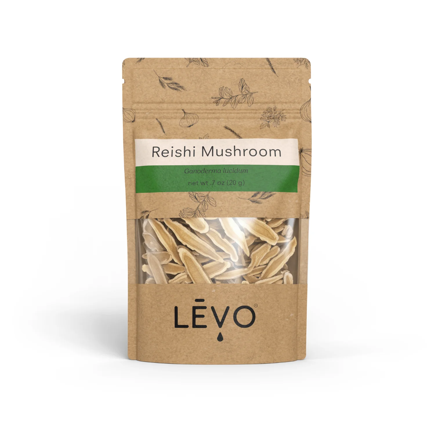 Organic Reishi Mushroom Slices (20 g) - Image 2